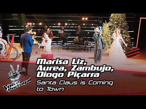 Mentores cantam "Santa Claus is Coming to Town" | Gala de Natal 2020 | The Voice Portugal