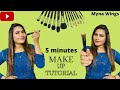 Quick Make Up Tutorial Nandhinimyna Myna Wings