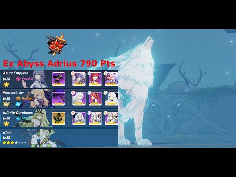HI3 SEA - [Redlotus Exalted Abyss] Andrius (Lightning) (D392) 790 Pts - AE, PV, IO (S0) + Klein *3