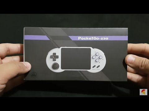 PocketGo S30 Unboxing and Gameplay || Retro Handheld Game Console