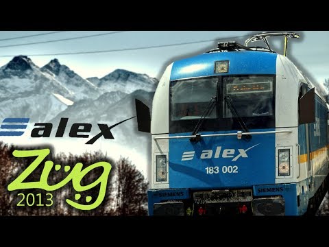 Zug2013: alex - Doku 2017 | Geschichte, Zukunft, Wagen, Loks u.v.m. | mit BR183 und BR223