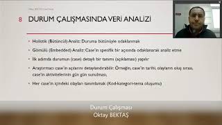 Case Study (Durum Çalışması): Bir nitel araştırma deseni
