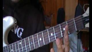 show me the way - black tide - primer riff en drop D
