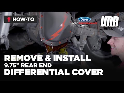 How To Remove & Install Lightning 9.75" Rear Differential Cover (99-04)