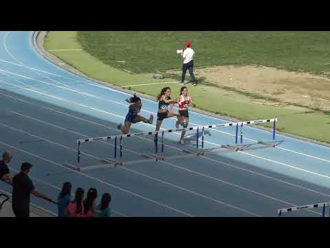 09/06/2019 Cagliari CRS - 80 ostacoli Cadette Martina Carboni