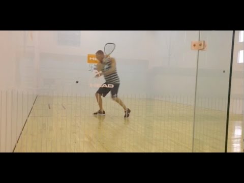 Rocky Carson: Racquetball Backhand Tips - Follow-Up