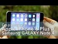 Блиц-обзор Apple iPhone 6 Plus и сравнение с Samsung GALAXY Note 4 ...