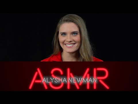 Team Canada pole vaulter Alysha Newman tries ASMR