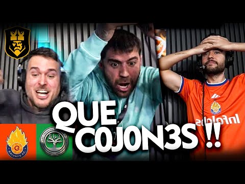 AURONPLAY y PERXITAA celebran la REMONTANTA en ULTIMO MINUTO de TRONCOS FC vs SAYANS || Kings League