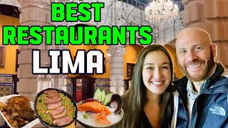 Lima Peru Food Tour - Best Restaurants in Miraflores & More #travelblogger #lima #foodvlog
