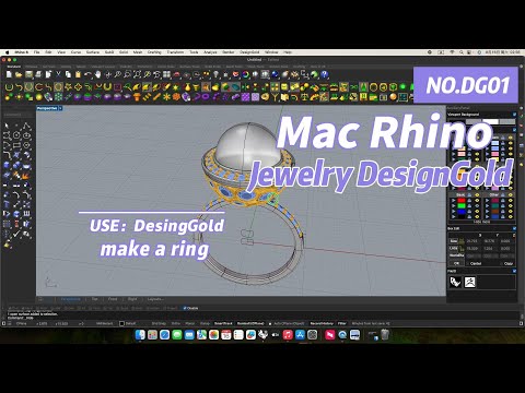 Mac Rhino 8 jewelry design