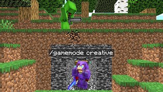 Download lagu CREATIVE Speedrunner VS Hunter in Minecraft mp3