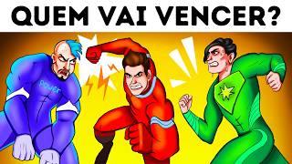 Você consegue ser mais esperto que a Liga? 14 enigmas de super-heróis para testar seu QI