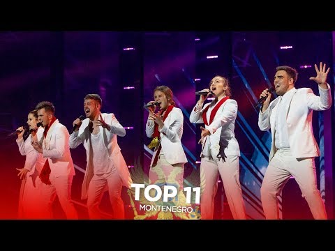 Montenegro in Eurovision - My Top 11 (2007-2019)