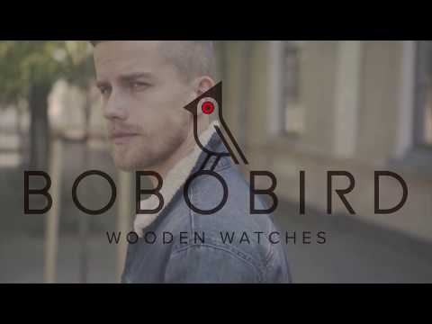 Relógio de Madeira Passuaré - Bobo Bird