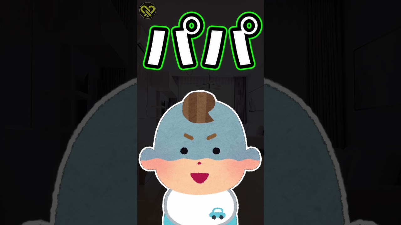 言葉を話す赤ちゃん