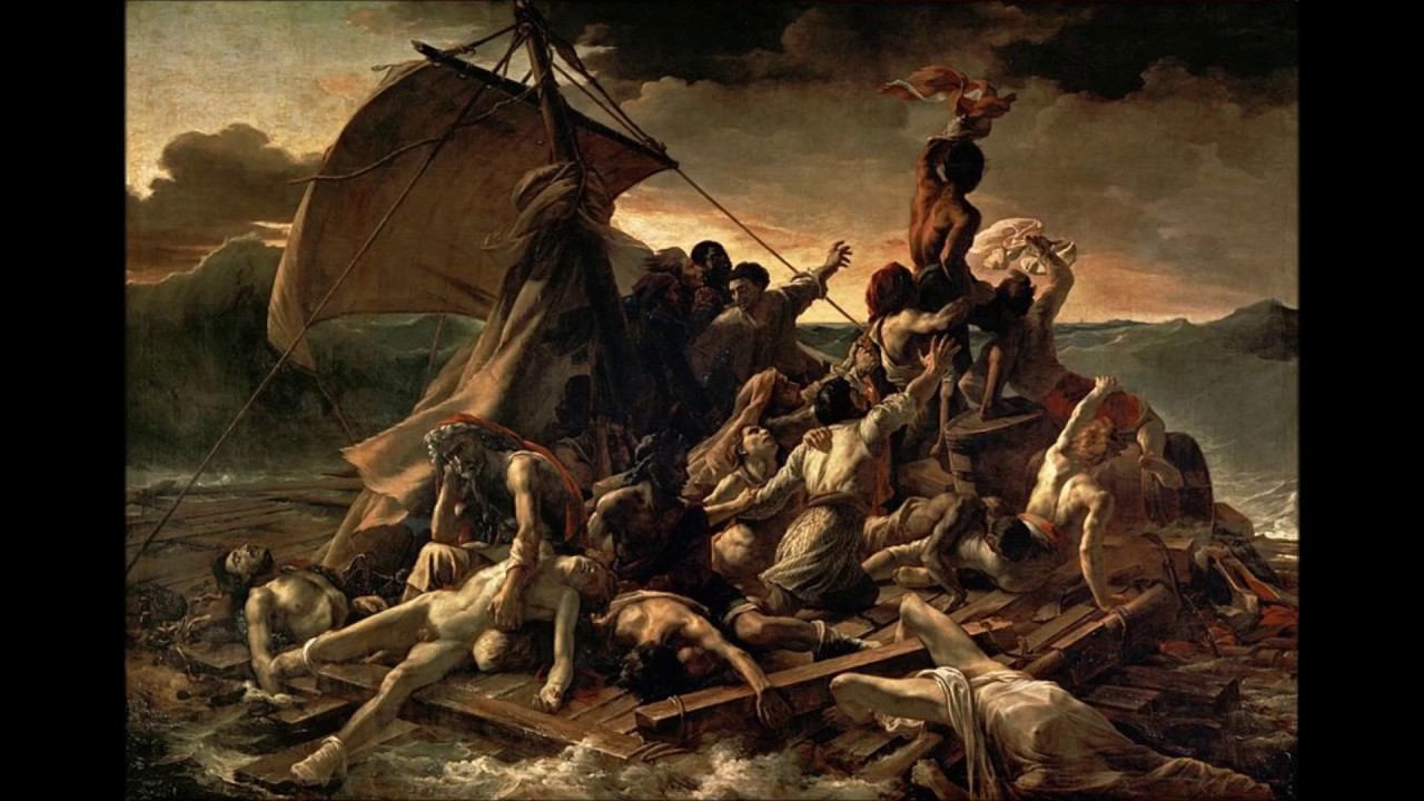 HISTÓRIA DA ARTE - A BALSA DA MEDUSA 1818 - THÉODORE GERICAULT por MARCIO PETRONI