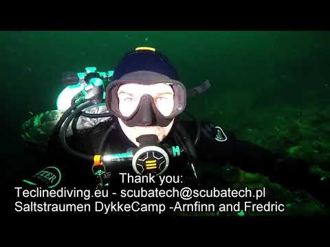 Diving with Tecline: Saltstraumen the world’s strongest tidal current.