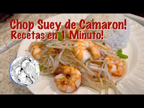 Receta De Un Fácil y Delicioso Chop Suey De Camarón