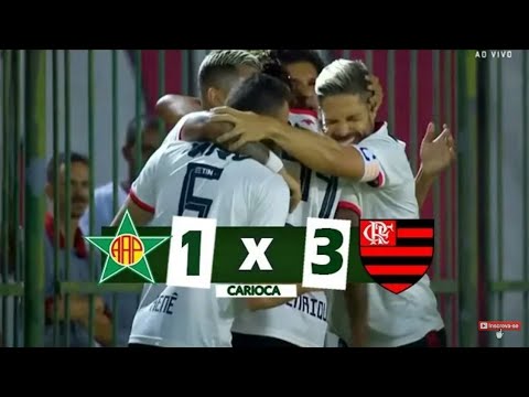Portuguesa-RJ 1 x 3 Flamengo - Melhores momentos - Campeonato Carioca 2019