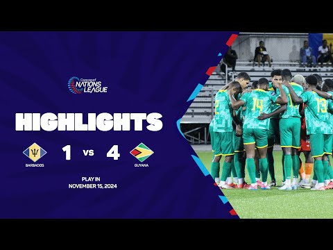 Barbados 1-4 Guyana 