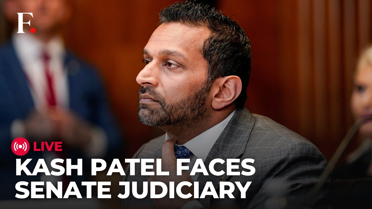 Kash Patel LIVE: FBI Director Faces Senate Grilling Over Firings, Crime & Conduct
