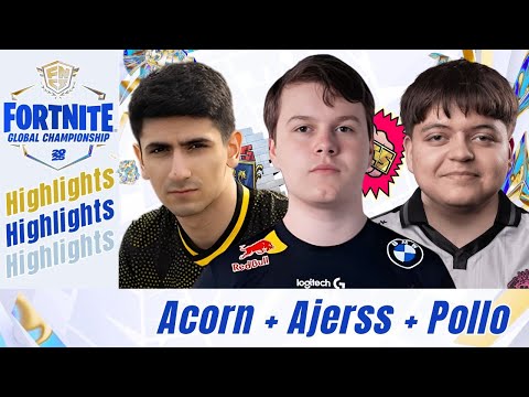 Acorn, Ajerss & Pollo - Fortnite FNCS 2025 Global Championship Trio Highlights
