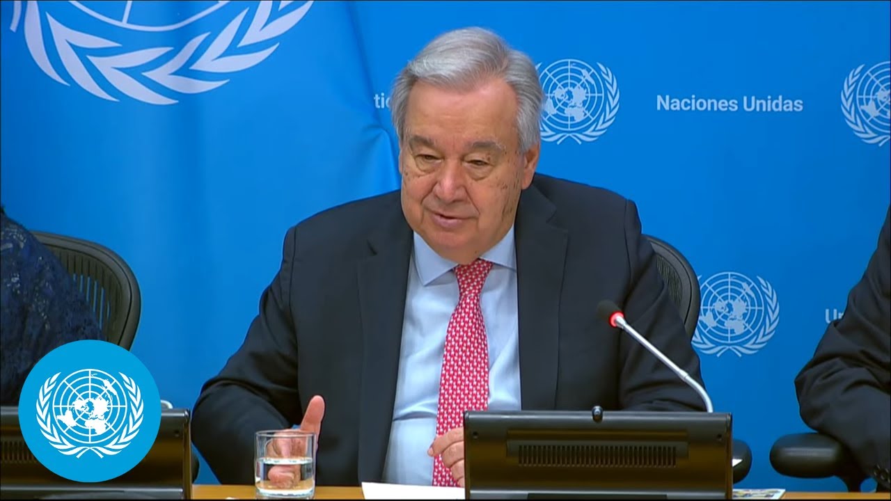 Launch of the Sustainable Development Goals Report 2025 - Press Briefing | United Nations
