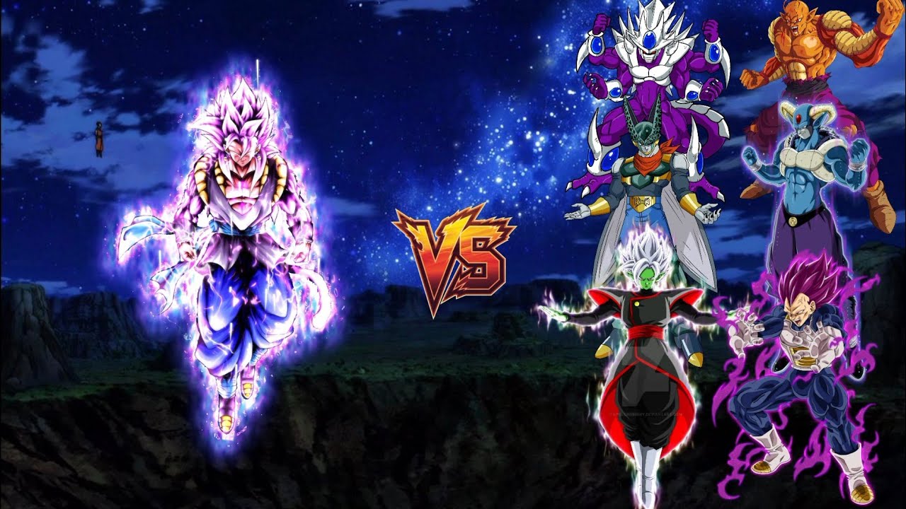 Who is strongest Gogetto vs Cooler, Piccolo, Cell, Moro, Zamasu 