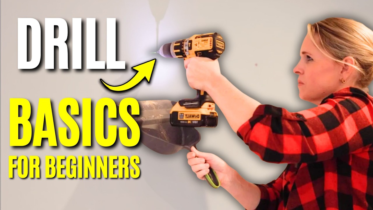 BEGINNER'S GUIDE TO USING A DRILL - STEP-BY-STEP