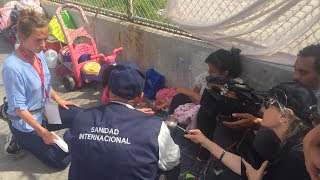 Asylum Seekers on U.S.-Mexico Border Are Waiting for Days in the Hot Sun, Told the U.S. Is “Full”