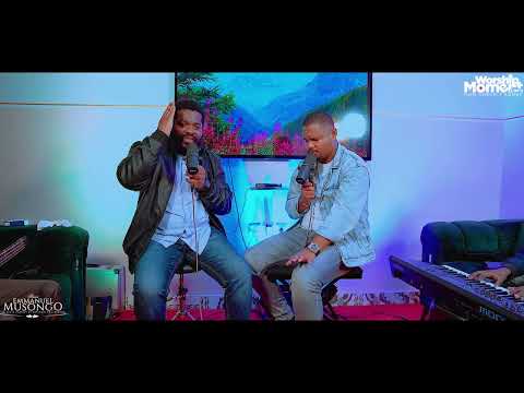 Fr Emmanuel Musongo dans Live worship moment avec ben mavinga dans nzambe ya ba genoux na ngai