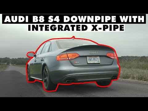 The PERFECT Upgrade! - Audi B8 S4 Downpipe with Integrated X-Pipe