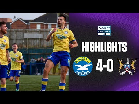 Supersonic! | Bangor 4-0 Ards | #PlayrFitChamp