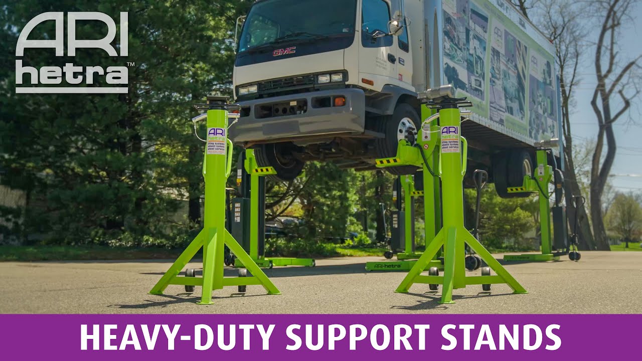 Heavy-Duty Support Stands for Vehicles