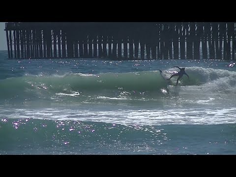 Vahine Fierro wins heat (Super Girl Pro)