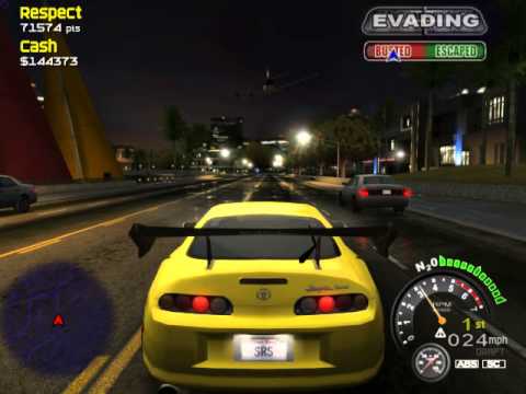 Street Racing Syndicate Fail Police