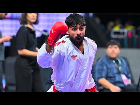 Naveen -60kg , bronze 🥉WKF karate 1 series A 🥋