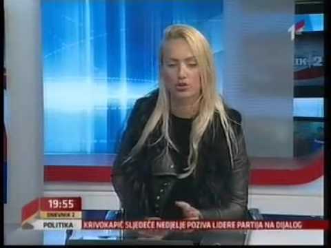 Uvrede novinarli RTCG-a, Podgorica 15. 11. 2015.