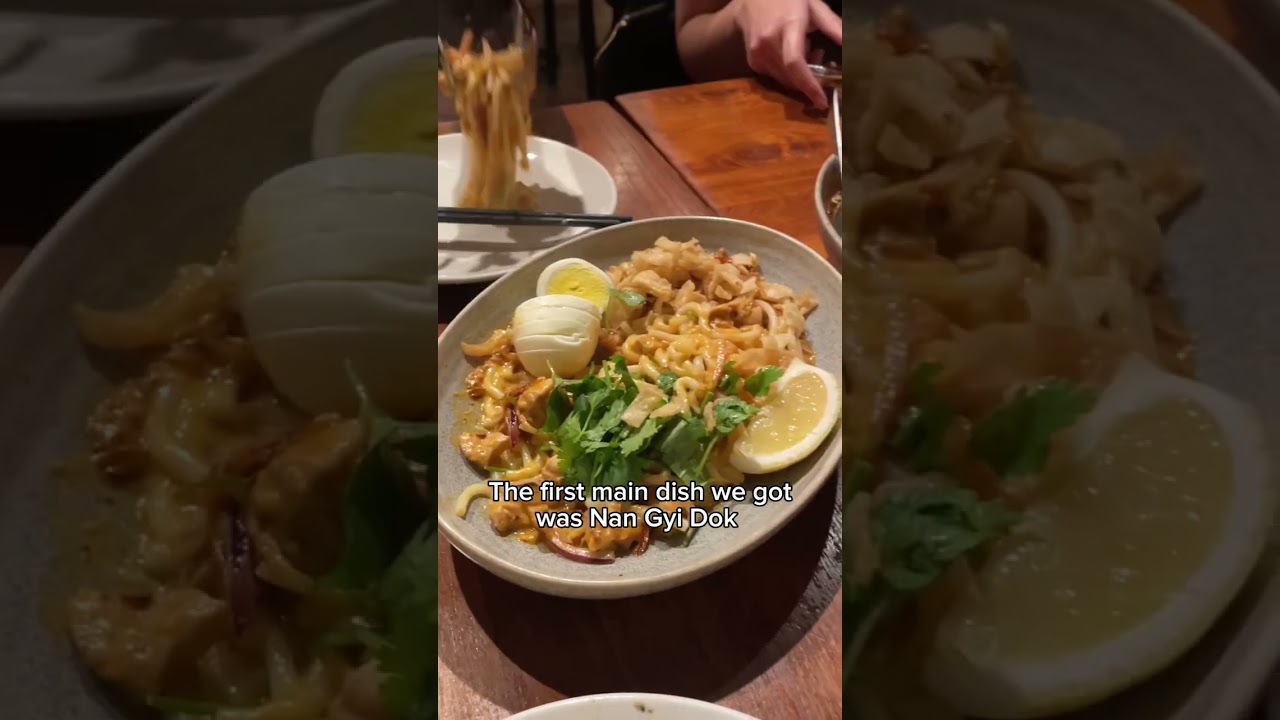 i tried burmese food in the USA 🇲🇲🇺🇸