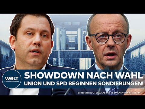 BERLIN: Showdown nach Bundestagswahl! Poker um Kanzleramt! Union und SPD beginnen mit Sondierungen