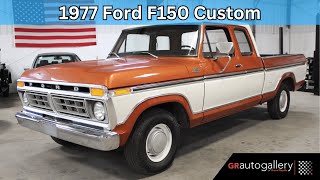 Video Thumbnail for 1977 Ford F150