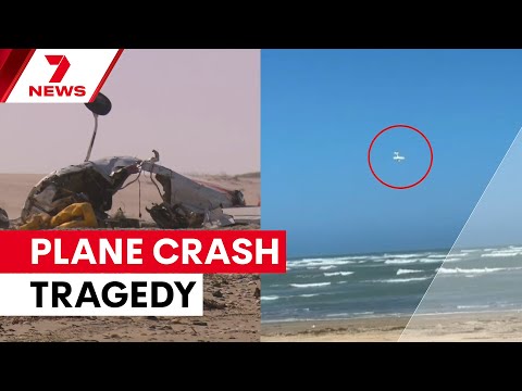 'It disappeared on impact': Fatal crash off Adelaide coast | 7NEWS