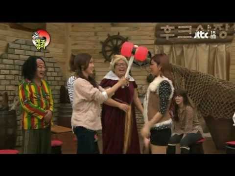 120122 T-ara Hyomin VS Qri - Rock-Paper-Scissors Game