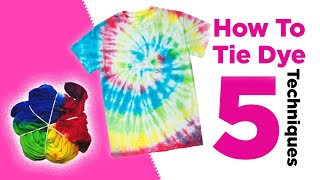 How to Tie-Dye at Home Like a Pro - Try These 5 Ea