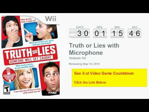 truth or lies wii trailer