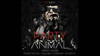 Charly Black, Daddy Yankee - Party Animal (Remix) ft. Maluma, Farruko, El Boy C [Official Audio]