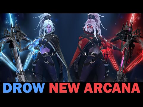 DROW NEW ARCANA - DREAD RETRIBUTION | DOTA 2