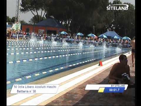Serie 30 dei 50 Stile Libero  Assoluti Maschi Master - 11 Memorial Andrea Bettiol