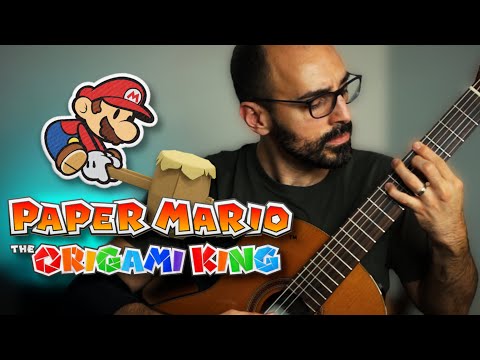 Paper Mario: The Origami King Classical Guitar Cover - Museum Theme
